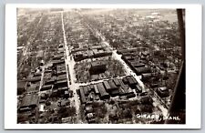 Postcard Aerial of Girard, Kansas RPPC C55 picture
