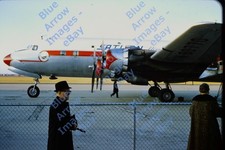 1964 35mm Slide Saturn Airways at Gate Capital Airport Springfield IL #16232 picture