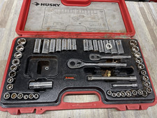 Husky 50 Piece Tool Set #99064 Old Style USED IN THE BOX. picture