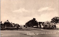 Myerstown Pa. Pennsylvania N. College Street Postcard picture