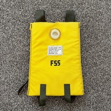 VTG 1987 USFS Wildland Firefighter 4 Quart Water Bag FSS S.E.K.R.I. Yellow picture
