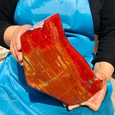 8.99LB Natural Beautiful Red Jasper ore Crystal Mineral Specimen Healing picture