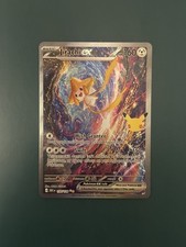 Jirachi EX SIR 155/128 Pokemon 30th Anniversary TCG Special Illustration Rare picture