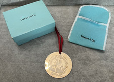 RARE VINTAGE 1991 Tiffany & Co X Sun-Maid Raisins Commemorative Holiday Ornament picture