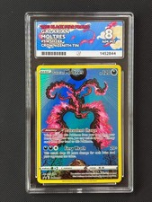 ACE 8 Pokémon TCG Galarian Moltres SWSH284 Black Star Promo Crown Zenith Graded picture