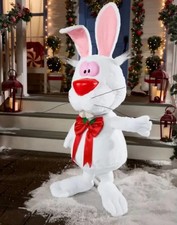 3 Ft 8 In Animated Hocus Pocus Frosty the Snowman Animatronic Christmas Décor picture