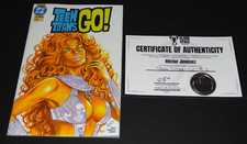 TEEN TITANS GO #1 SKETCH VARIANT (2025 DC) STARFIRE '' ORIGINAL SKETCH COVER ART picture