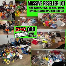 Massive Bulk Reseller Lot Mixed Merchandise Toys Crafts Office & Household Items picture
