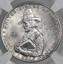 1921 Pilgrim 50C Commemorative picture
