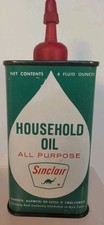 Sinclair Dino Household All Purpose Oil Advertising Handy Oiler Can 4oz. picture