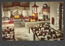 Bruton Parish Church Williamsburg VA Chrome Postcard Interior Film Scene 528 picture