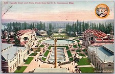 Seatle Washington, 1909 Cascade Court & Arctic Circle, A-Y-P Exposition Postcard picture