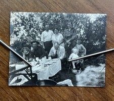 Vintage 1919 Camp at Deep Creek San Bernardino Mountains Picnic Original Photo picture