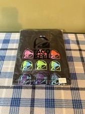 NWT Taco Bell Employee Shirt Lot of 3 XL Crew V Neck Henley Uniform picture