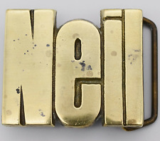 Neil Name Solid Brass Vintage Belt Buckle picture