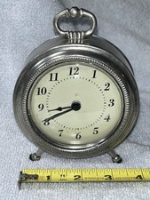 Cosi Tabellini Clock Match Pewter Clock Cosi Tabellini Clock Italy, For Repair picture
