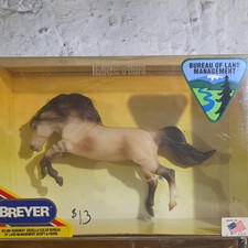 Breyer BLM Runaway Grulla Adopt-A-Horse Plastic Horse Figurine w/ Box picture