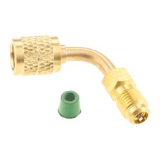 80°R32 R454B Refrigerant Brass Adapter Low-Loss HVAC Quick Connect Fittings picture