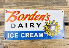 VINTAGE BORDEN'S DAIRY 12x6
