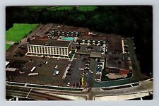 Dearborn MI-Michigan Aerial Holiday Inn Antique Vintage Souvenir Postcard picture