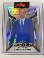 CHARLIE HUNNAM 2023 Leaf Pop Century Previews Prismatic Silver 11/11 (U) picture