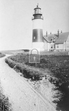 Sankaty Head Lighthouse Sconset Nantucket Massachusetts MA - Reprint picture