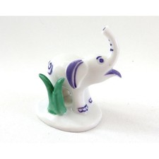Vintage Metzler & Ortloff Miniature Elephant Figurine Walter Bosse 1920s Germany picture