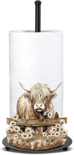 Highland Cow Metal Paper Towel Holder Farmhouse Highland Cow Kitchen Decor Ac... picture