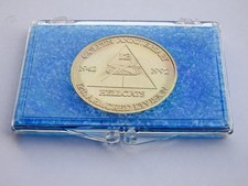 Vintage WW2 50th Anniversary Commemorative Coin 12th Armored Division, New Proof picture