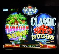 Hawaiian Nudge Classic $ Nudge, RoHS Pcb Fox340s Game Board Used Working  picture