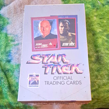 1991 Impel Star Trek Official Trading Cards Sealed Box James T. Kirk picture