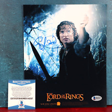 The Lord of the Rings Elijah Wood Autographed 8x10 Photo Frodo Baggins COA picture