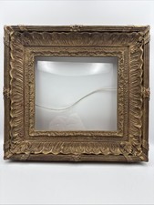 Antique/ Vintage Picture Frame 9.5x 8.5 Opening  With Glass picture