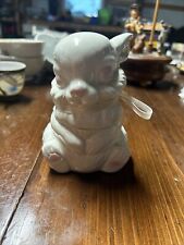 VINTAGE Midwest Taiwan  Ceramic Rabbit Covered Dish picture
