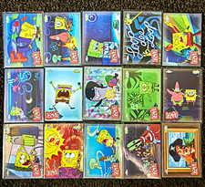 2025 Topps Chrome SpongeBob SquarePants F.U.N. Song Songs Cards 15-Card Lot picture