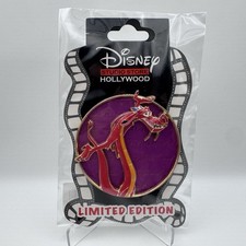 Disney D23 Expo 2026 DSSH Cursive Cuties Pin LE 400 - Mushu Mulan Dragon picture