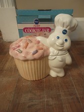 1992 Pillsbury Funfetti Cookie Jar  Benjamin & Medwin Set  New In Box picture
