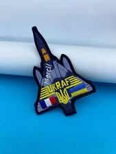Mirage 2000 F5 Ukrainian Air Force Patch, UAF, French  merci picture