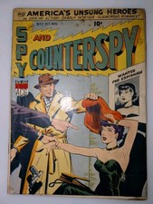 Spy and Counterspy 2 Pre Code Crime Golden Age 1949 ACG GGA Good Girl Art picture