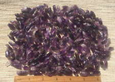 1/2 lb (160-180pcs) Tiny Natural Purple Amethyst Quartz Tumbled Crystal Points  picture