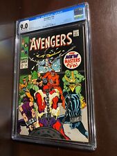 Avengers #54 (1968) / CGC 9.0 / 1st appearance of the new Masters of Evil picture
