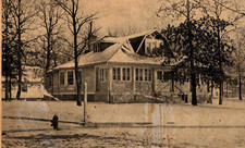 Vintage Postcard Post 1907 Bliss Electrical School Dining Hall Takoma Park MD picture