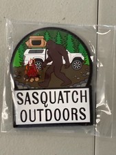 Bigfoot SASQUATCH PVC PATCH Discontinued RARE Voided PATCH Militaria retired picture