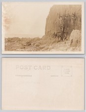 Death Trap Tillamook Head Seaside Oregon RPPC Real Photo Postcard picture