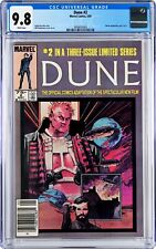 Dune #2 CGC 9.8 (May 1985, Marvel) Bill Sienkiewicz, Movie Adaptation, Newsstand picture