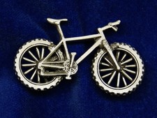 Empire Pewter Mountain Bike Pin (Hardtail) picture