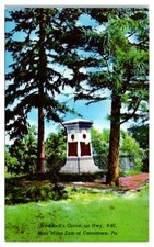 General Braddock's Grave Uniontown Pennsylvania Rt. 40 Unused Postcard picture