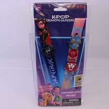 G6 SDCC 2026 Monogram LE K-Pop Demon Hunters Netflix Lanyard & Pins Set picture
