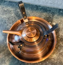 Vintage Stockli Netstal Swiss Made Copper Burner and Warming Stand picture