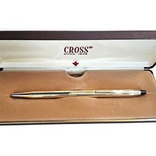 Cross Century 1/20 10K Gold-Filled Vintage Ballpoint Pen  With Case picture